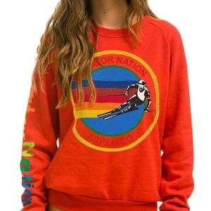 Aviator Nation Aspen Sweatshirt - Red